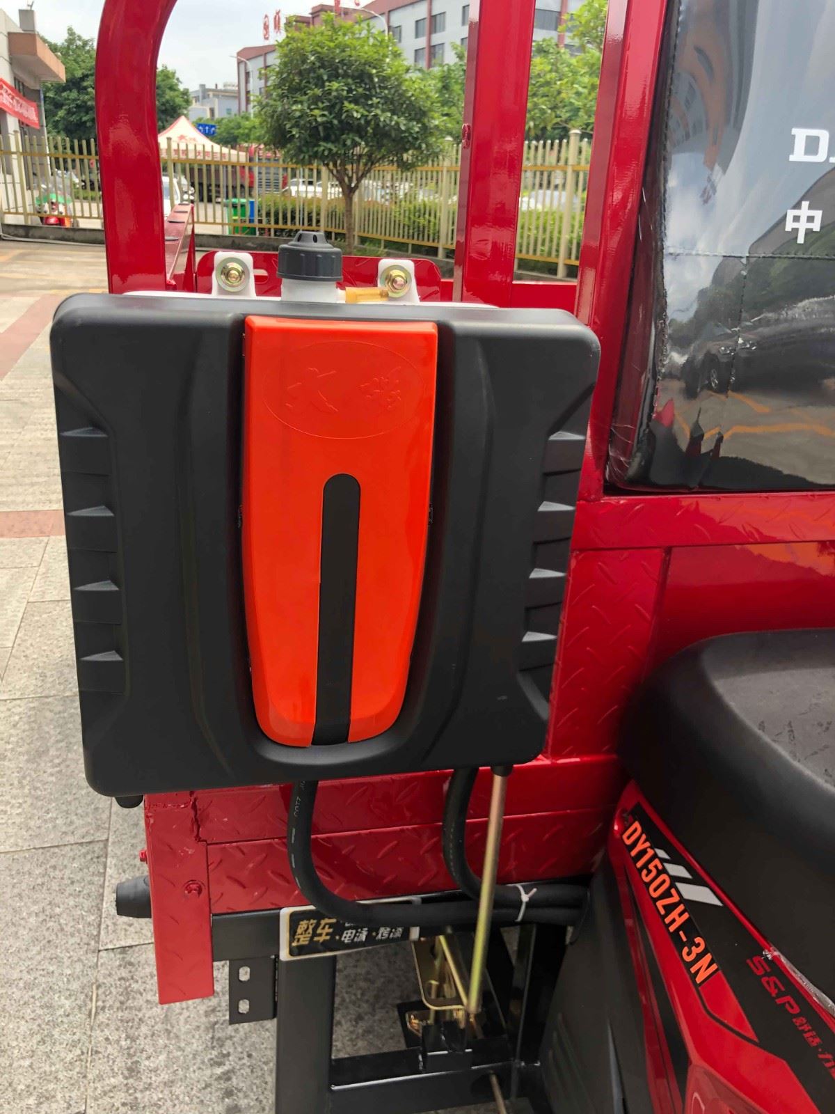 Three Wheel Pedal Cargo Motorcycle factory