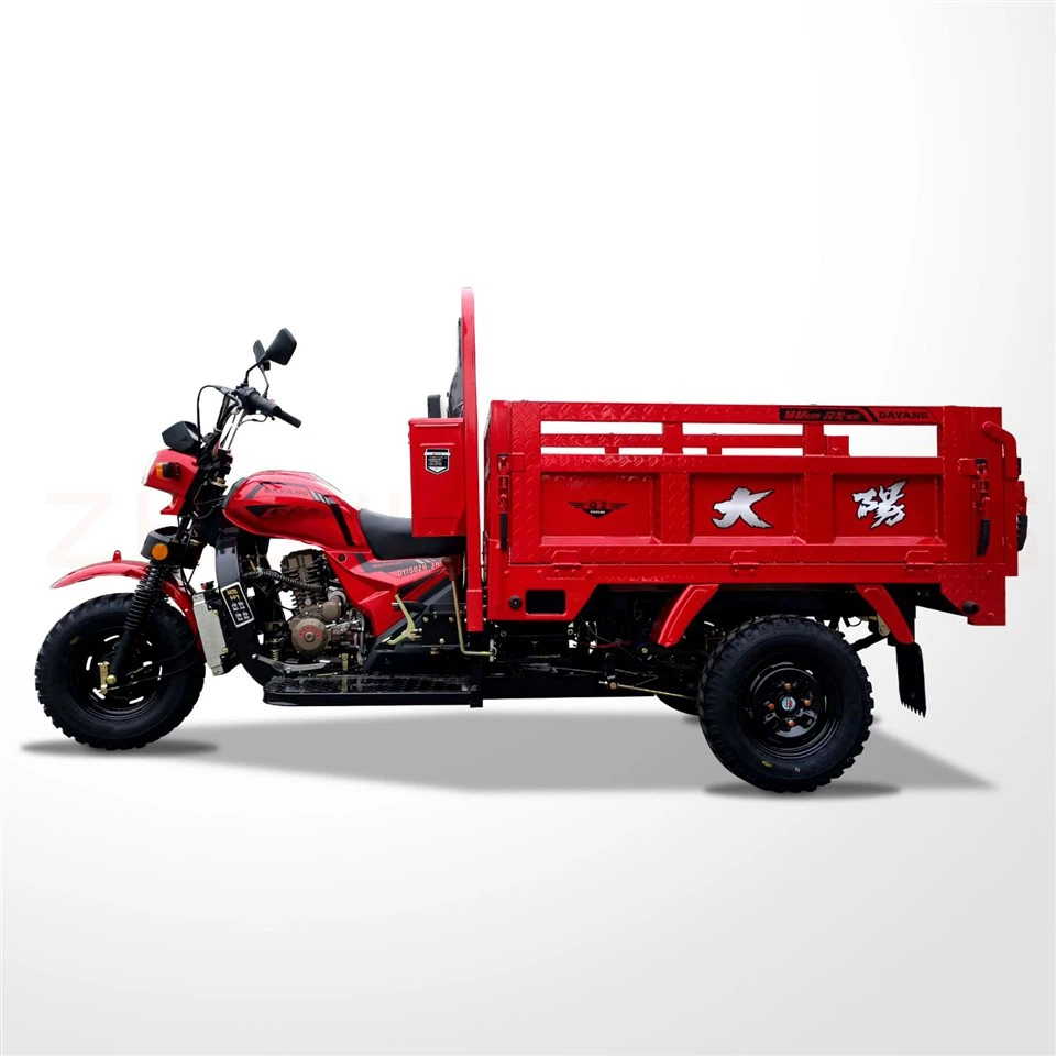 Gasoline Cargo Passenger Three Wheel Motorcycle
