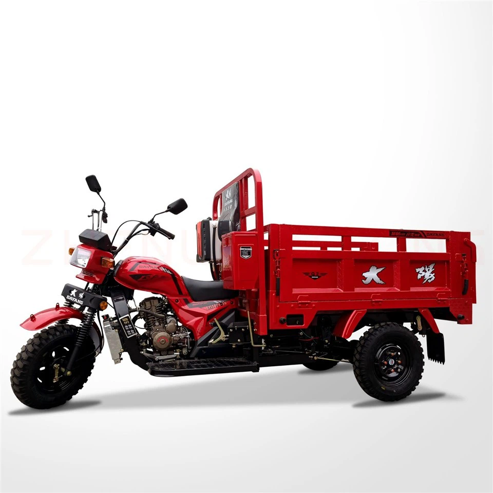 Gasoline Cargo Passenger Three Wheel Motorcycle